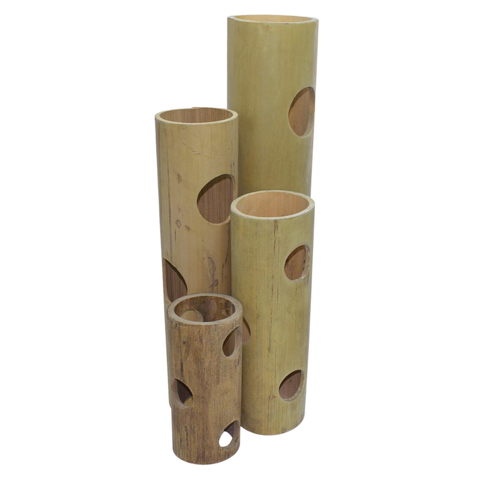 Bambusröhre mit 5 Öffnungen