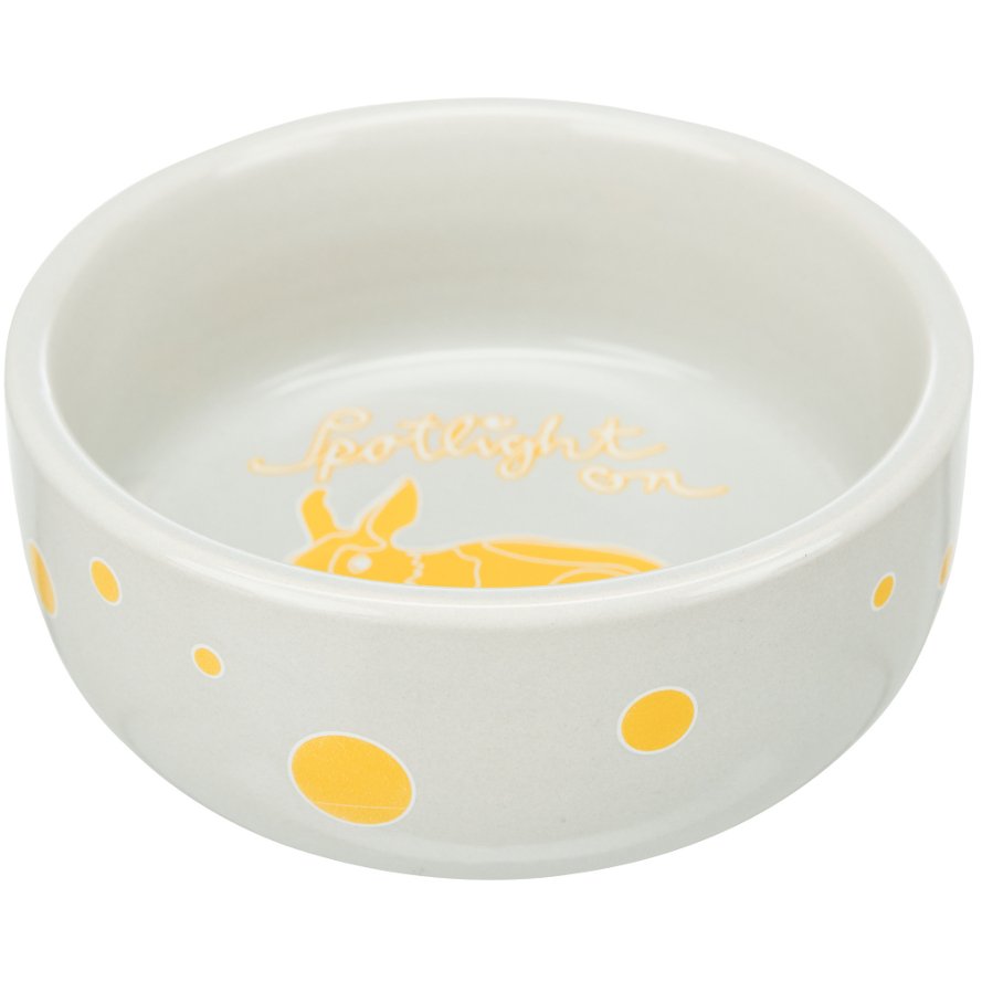 Keramiknapf für Kaninchen Spotlight in lemon